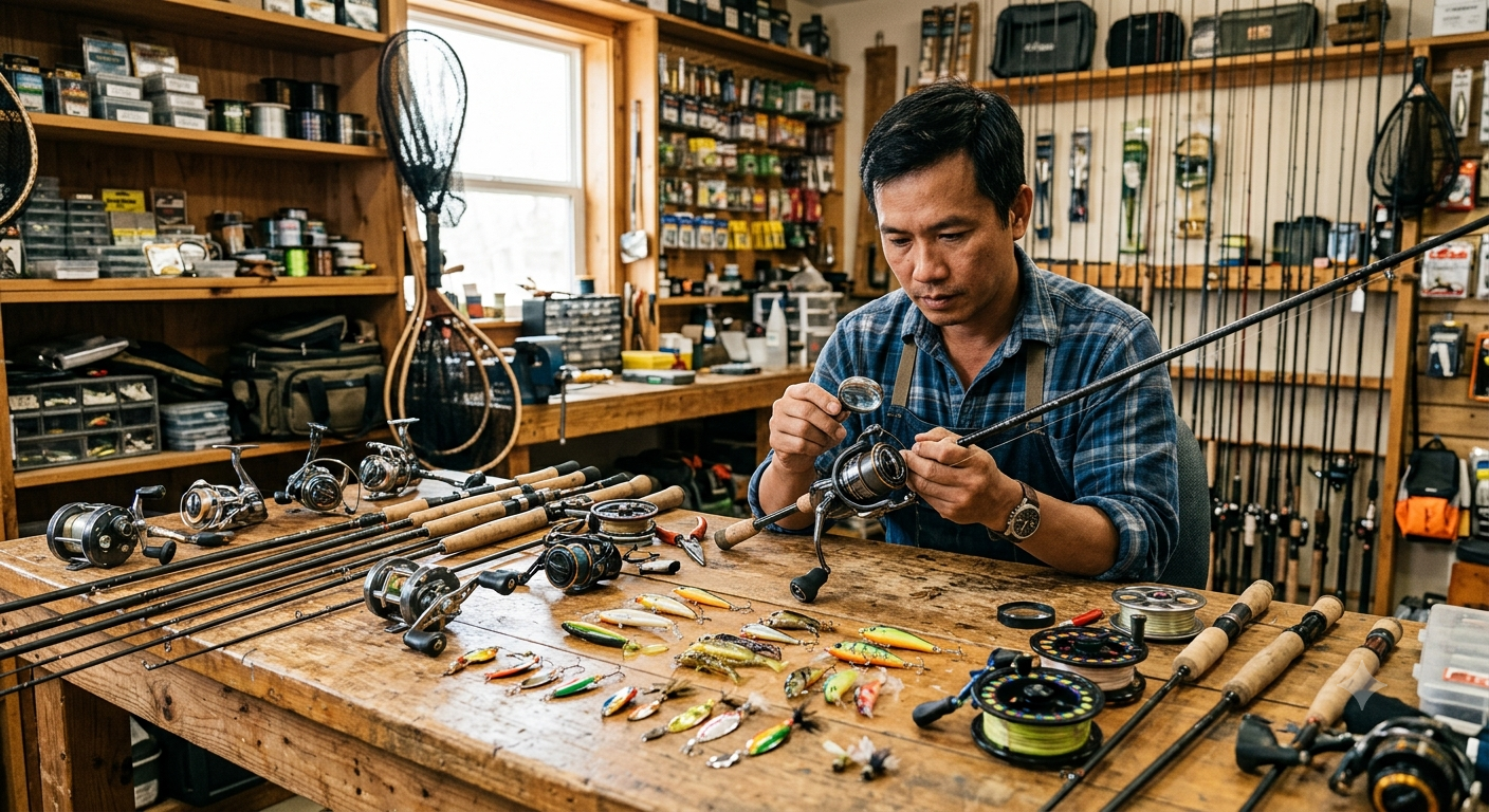 Phân tích chi tiết từng loại dụng cụ câu cá